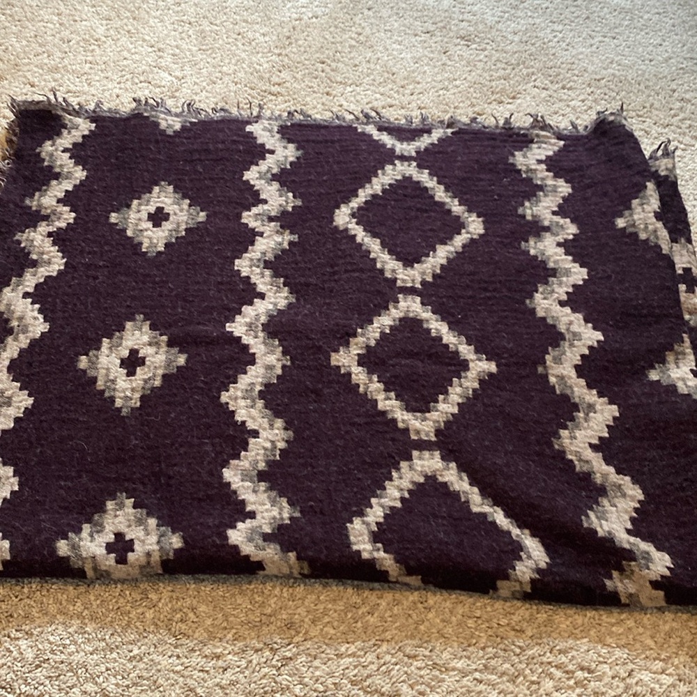 Merino wool blanket scarf